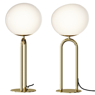 Light Luxury Table Lamp 3d model