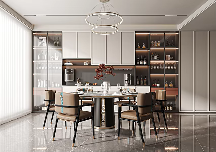 New Chinese Restaurant 3d model