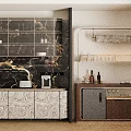 Elegant Modern Wine Cabinet With Glass Shelves And Marble Design Displaying Wine Bottles