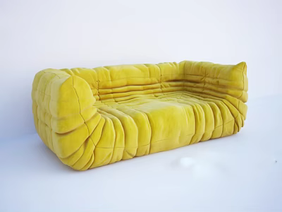Double sofa 3d model