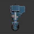 Industrial Robot Single Wheel Robot Double Wheel Robot 3d model