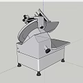 Commercial Kitchen Stainless Steel Meat Slicer Machine for Food Preparation