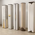 Modern Decorative Columns With Various Designs And Marble Metal Finishes For Interior Decoration