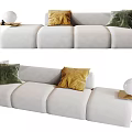 Modern Multiplayer Sofa 3d model