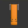 School Bus Old School Bus Small Bus Small Bus Small Van Unmanned Bus School Bus 3d model