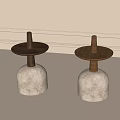 Modern side corner 3d model