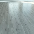 Light Gray Wooden Floor With Natural Wood Grain And Smooth Surface Design