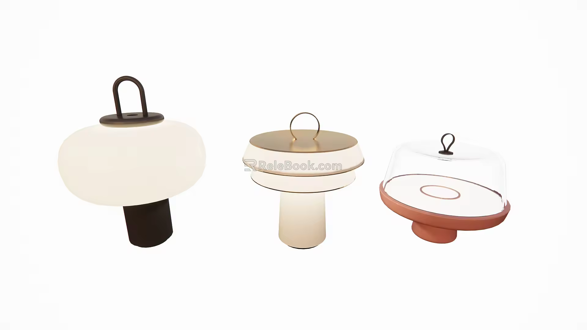 Modern table lamp 3d model