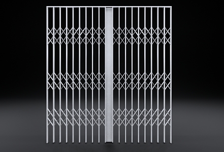 Outdoor Gate 3d model