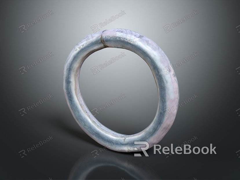 Modern Keychain Iron Ring Metal Ring Iron Ring Key Ring model