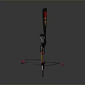 Crossbow Mechanical Crossbow Shift Bow and Arrow Shoot Far Equipment Weapons High-tech Crossbow 3d model