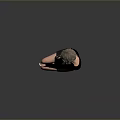 Woman Lying On Smooth Surface Wearing Black Outfit With Short Hair