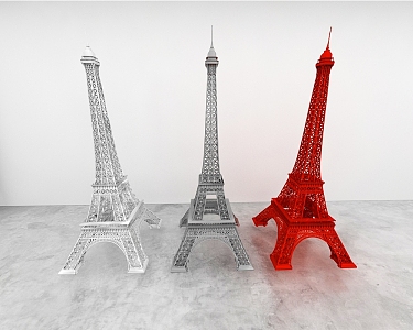 Eiffel Tower 3d model