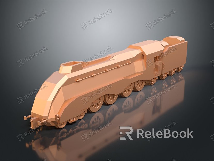 Modern toy train train vintage train train steam train train carriage model