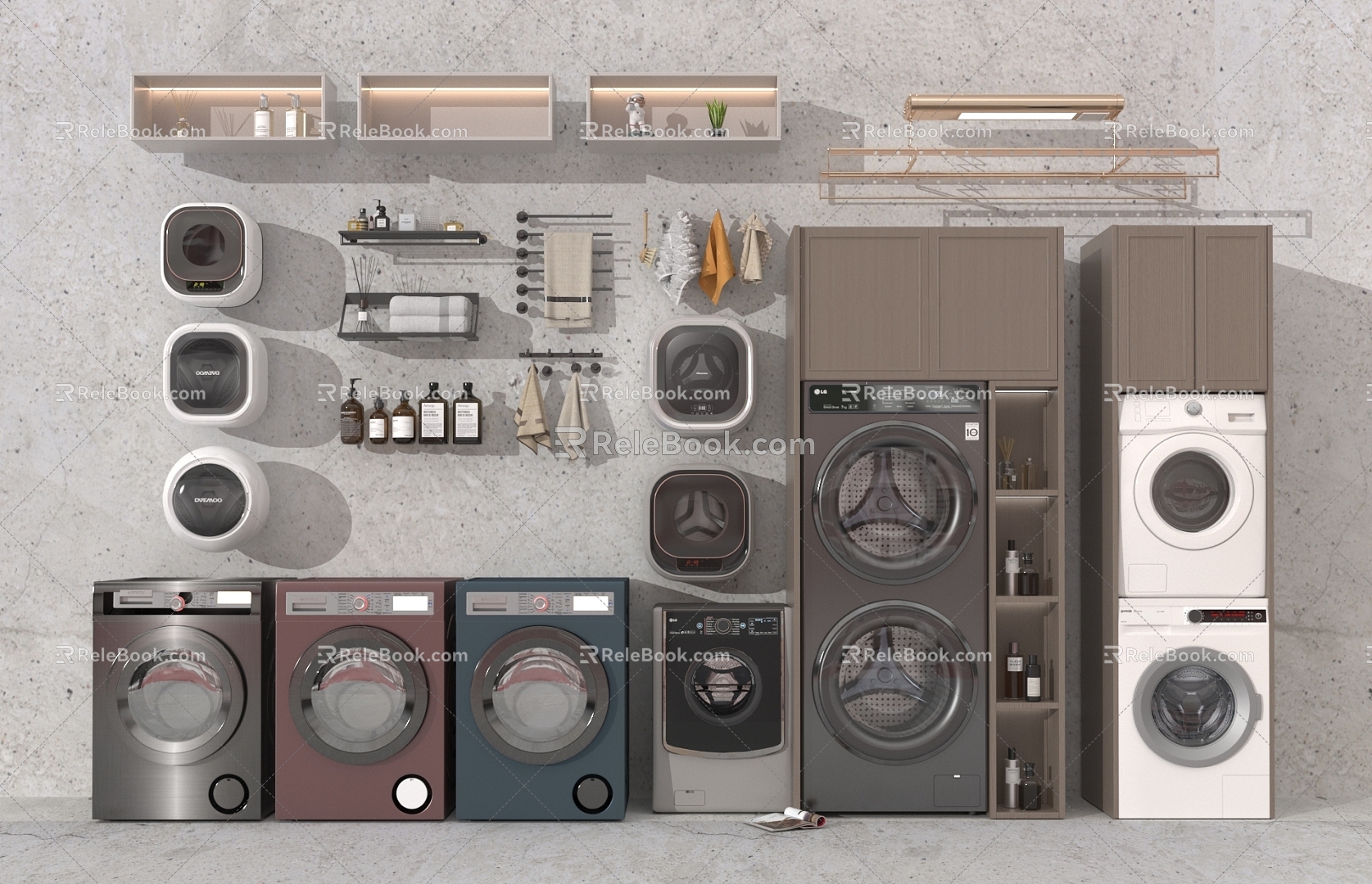 Washing Machine 3d model