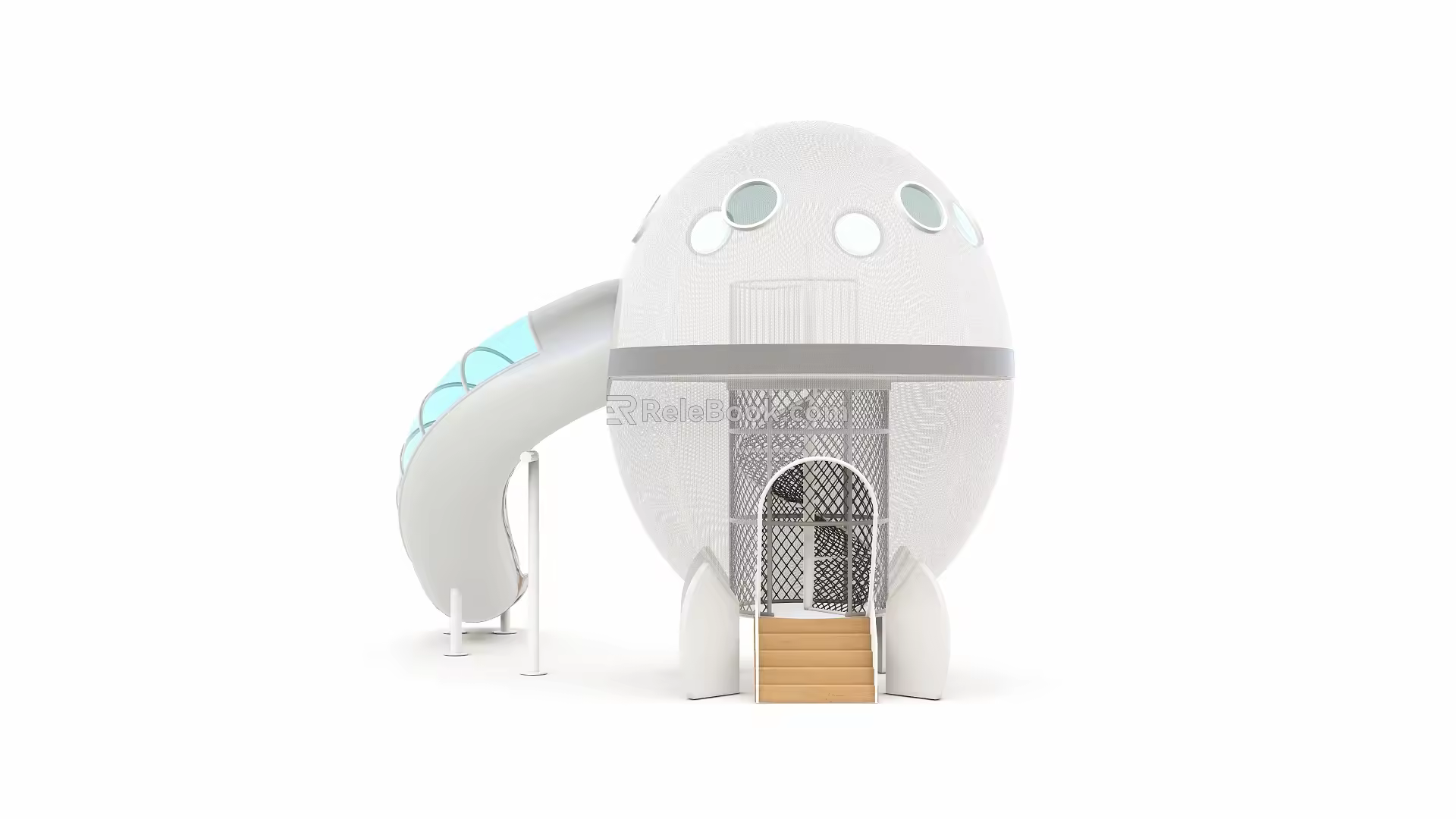 Modern Slide Spherical Amusement Equipment 3d model