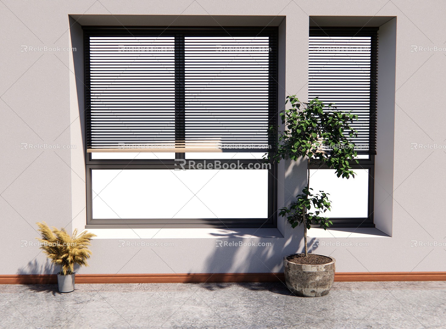 venetian blinds SU model 3d model