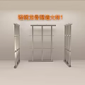 Durable Hardware Tools for Light Steel Keel Partition Wall Detailed Structure Construction 3d model