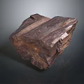 Natural Wooden Stone Material With Rich Organic Texture For Decorative Design