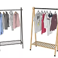 Modern drying rack 3d model
