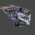 Bobcat bulldozer 3d model