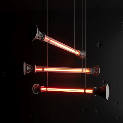 Modern Chandelier Art Chandelier 3d model