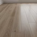 Light Wooden Floor With Natural Grain And Smooth Surface For Modern Home Interior