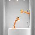 Modern lamp combination children's reading lamp 3d model