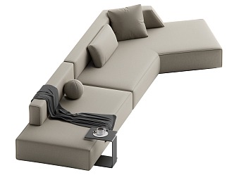 Modern Multiplayer Sofa 3d model