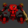 Modern Robot Warrior Robocop 3d model