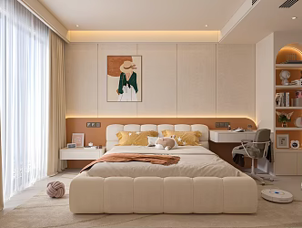 Modern Daughter Room 3d model