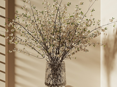 flower arrangement 3d model