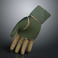 Gloves Handguard Realistic Model Cartoon Model 3d model