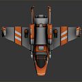 Modern Fighter Fighter Fighter Science Fiction Fighter Science Fiction Fighter Space Fighter Space Fighter 3d model