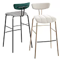 Bar Chair Bar Stool Bar Chair High Chair Backrest Bar Chair Leather Bar Chair Bar Chair Bar Stool 3d model