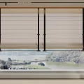 Curtain shutter 3d model