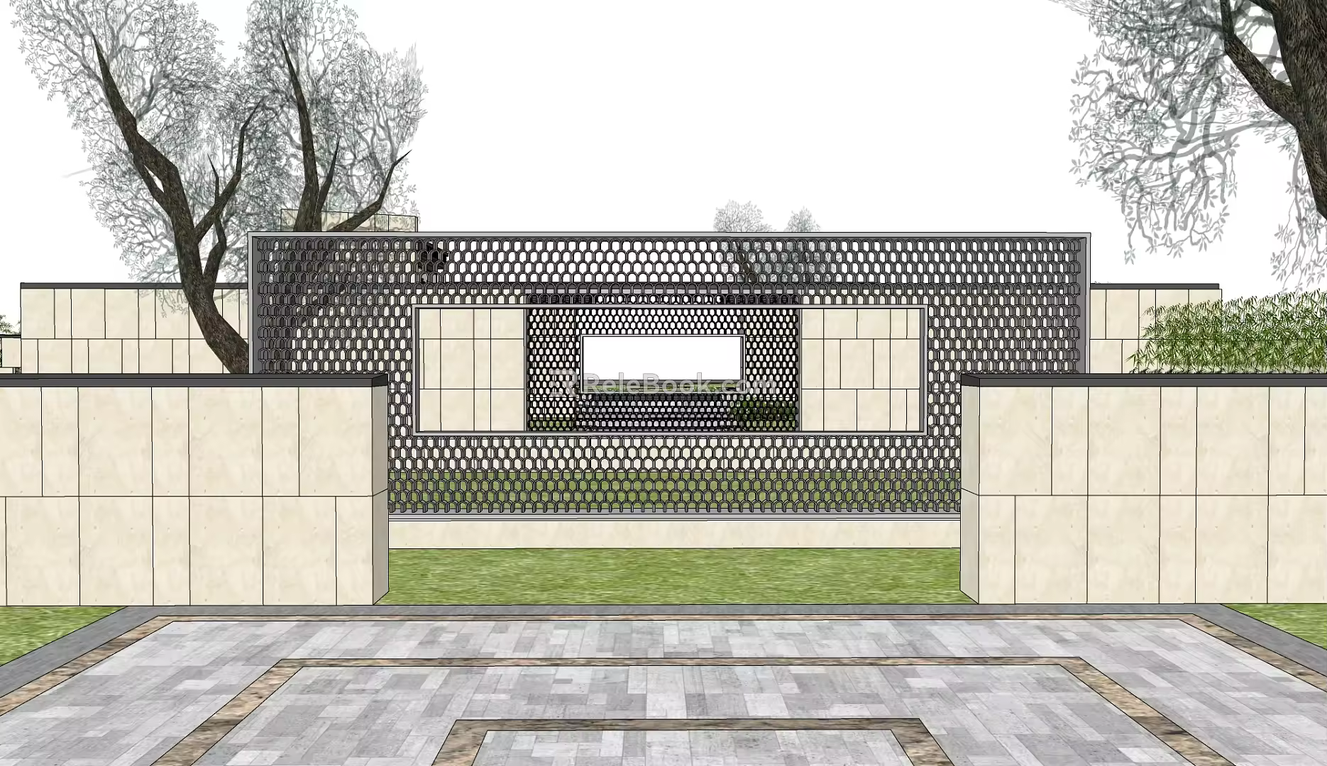 Gate 3d model