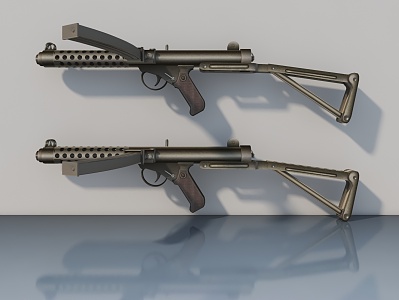 Firearms Weapons 3d model