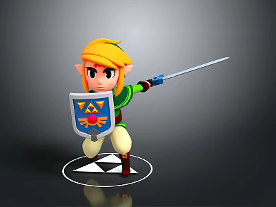 Western Samurai Western Warrior Western Hero Western Warrior Knight Hero Ancient Warrior Paladin 3d model