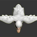 Modern Duck Cartoon Duck Animation Duck 3d model