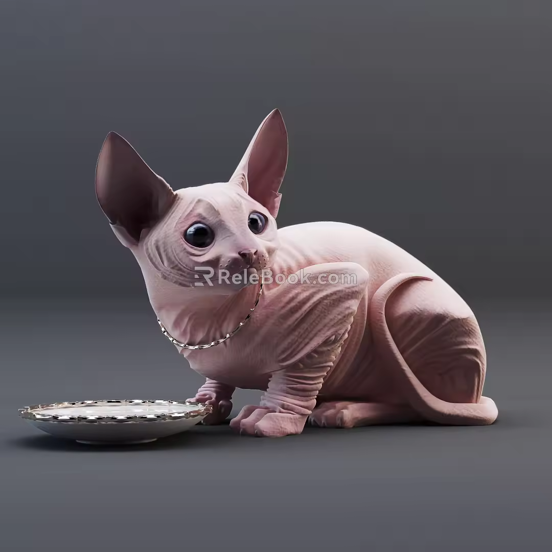 The Modern Cat 3d model