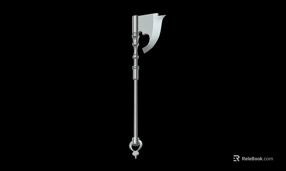 Sleek Silver Metal Wall Lamp With Modern Minimalist Design For Indoor Decor 3d model 
