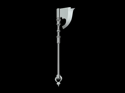 Sleek Silver Metal Wall Lamp With Modern Minimalist Design For Indoor Decor 3d model