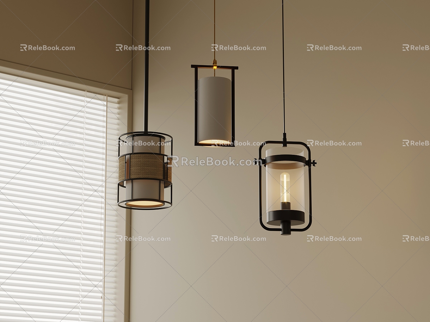 Pendant lamp model