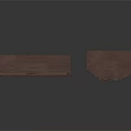 Classic Dark Wood Carved Furniture With Green Countertop And Ornate Spire Details