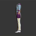 Casual Clothing Assortment Featuring Vest Shirt Pants Boots And Belt In Various Styles