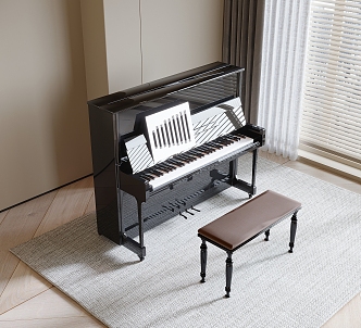 Piano 3d model