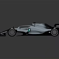 PETRONAS Formula 1 Racing Car With Sleek Aerodynamic Design And Modern Livery