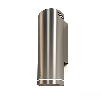 DELLA Stainless Steel Kitchen Appliance with Modern Vertical Cylindrical Design Sleek and Durable 3d model