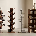 Stylish Modern Bookshelf Designs Featuring Geometric Shapes Tiered Shelves And Wooden Frames